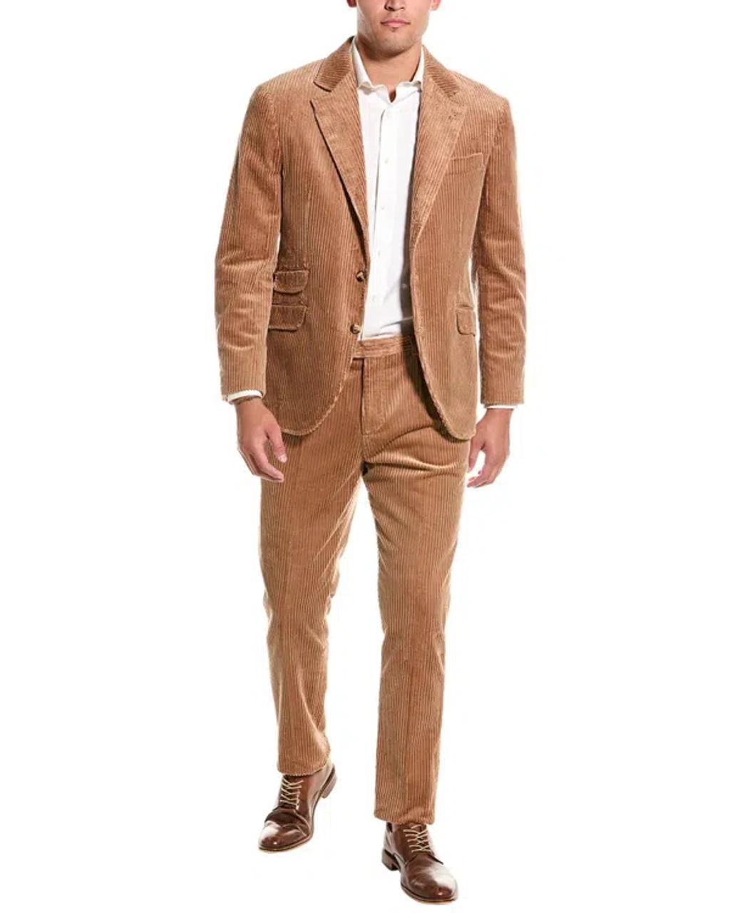 Suit In Brown Product Image