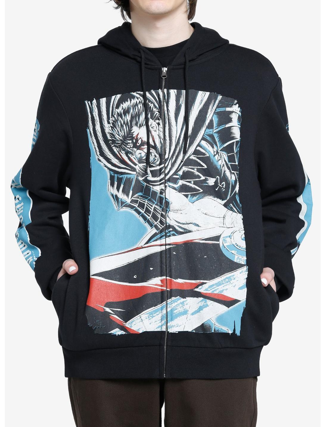 Berserk Guts Jumbo Print Hoodie Product Image