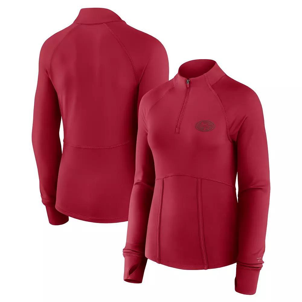 Women's Fanatics Black Miami Dolphins Elements Quarter-Zip Jacket,  Product Image