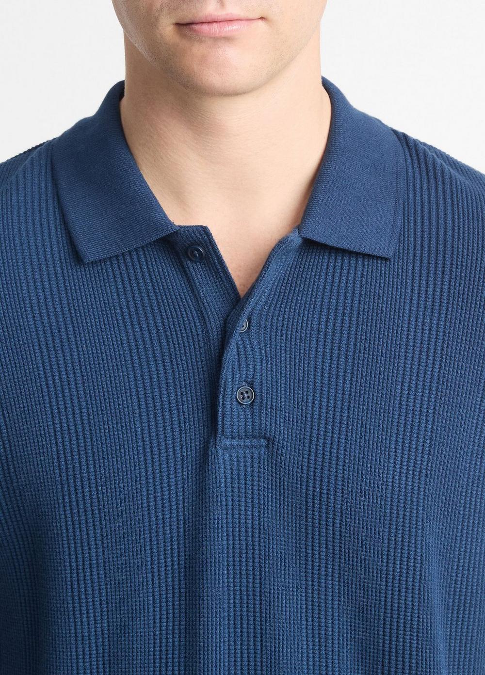 Variegated Pima Cotton Polo Shirt Product Image