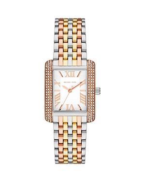 Michael Kors Womens Emery Three-Hand Gold Tone Stainless Steel Bracelet Watch Product Image