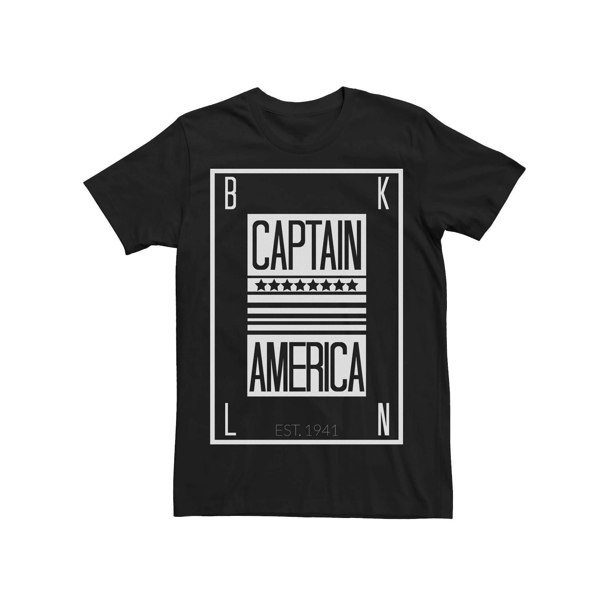 Men's Marvel Avengers Captain America Est 1941 Tee,  Product Image
