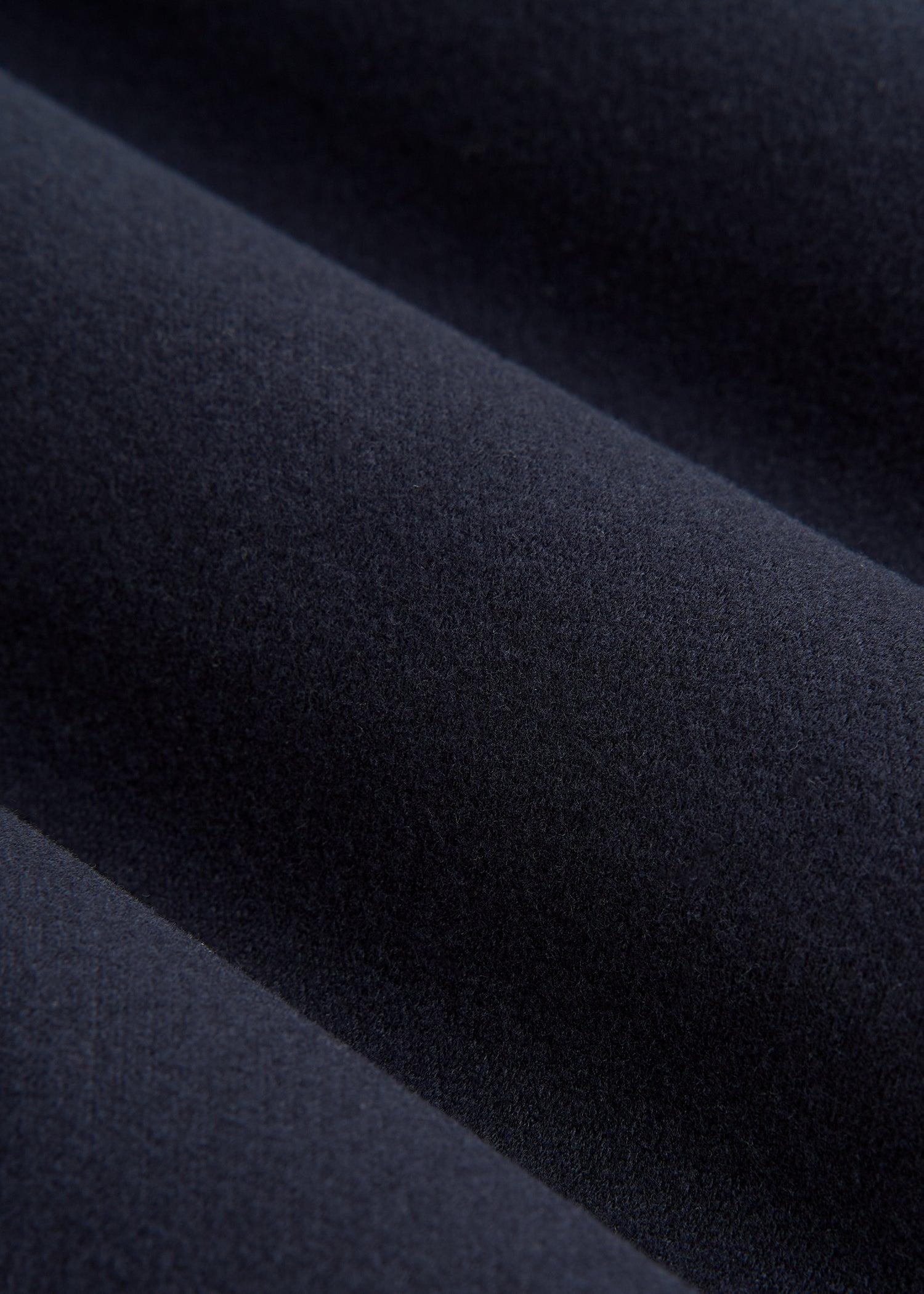 Stretch Flannel Button Shirt for Tall Men in True Navy Male Product Image