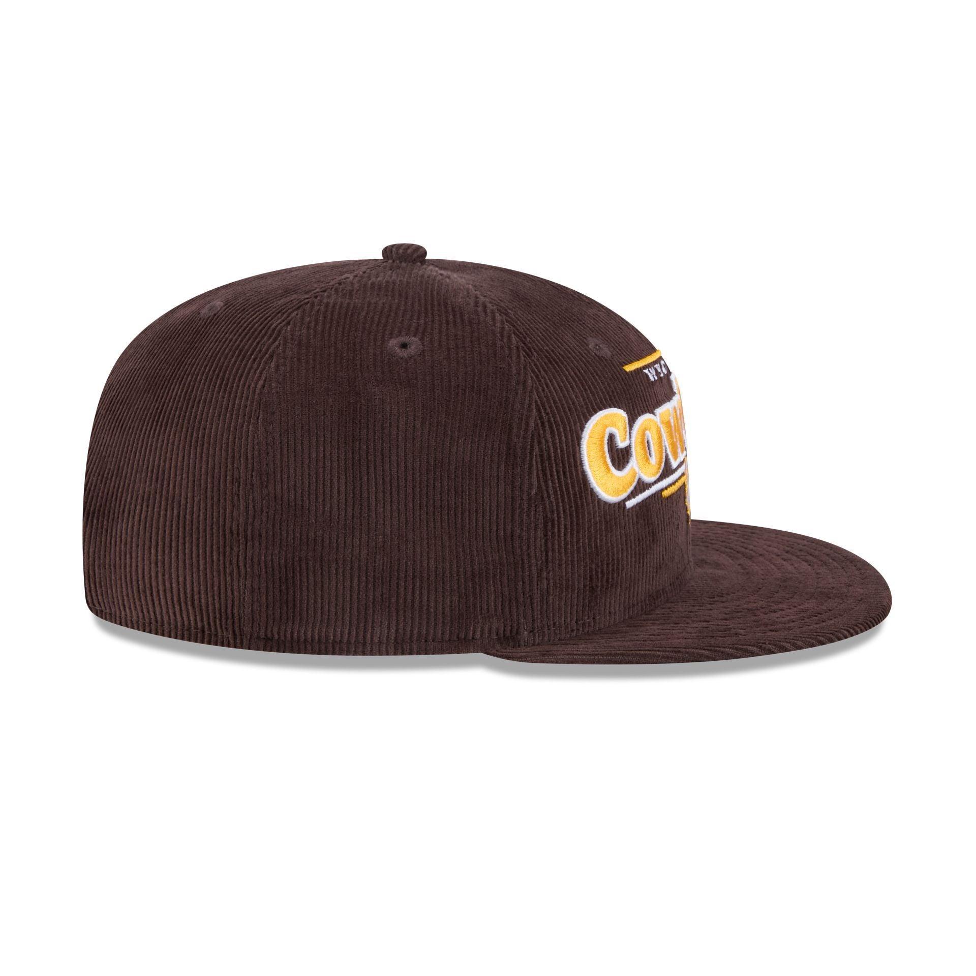 Wyoming Cowboys Throwback Display 9FIFTY Snapback Hat Male Product Image