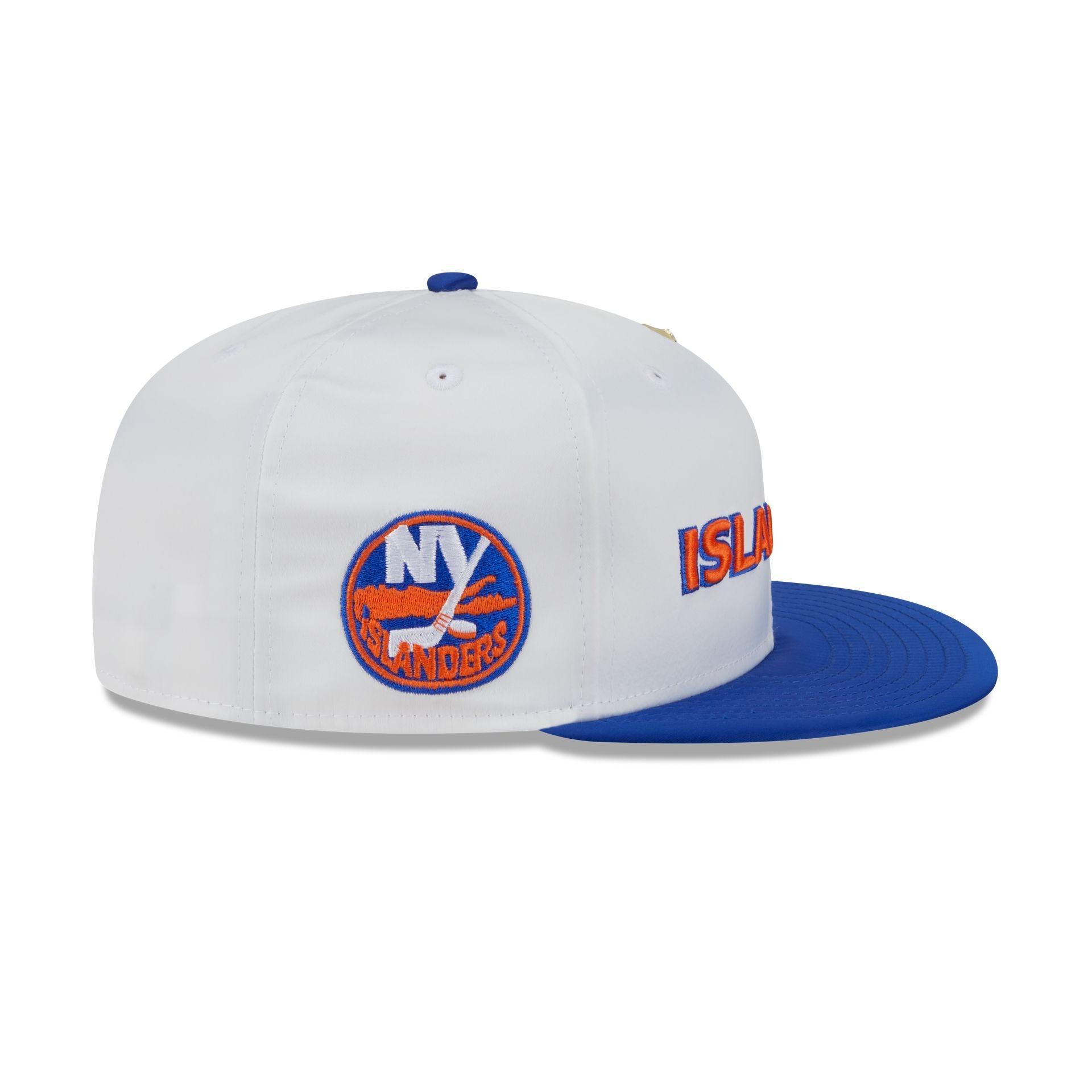 New York Islanders Spring Satin 59FIFTY Fitted Hat Male Product Image