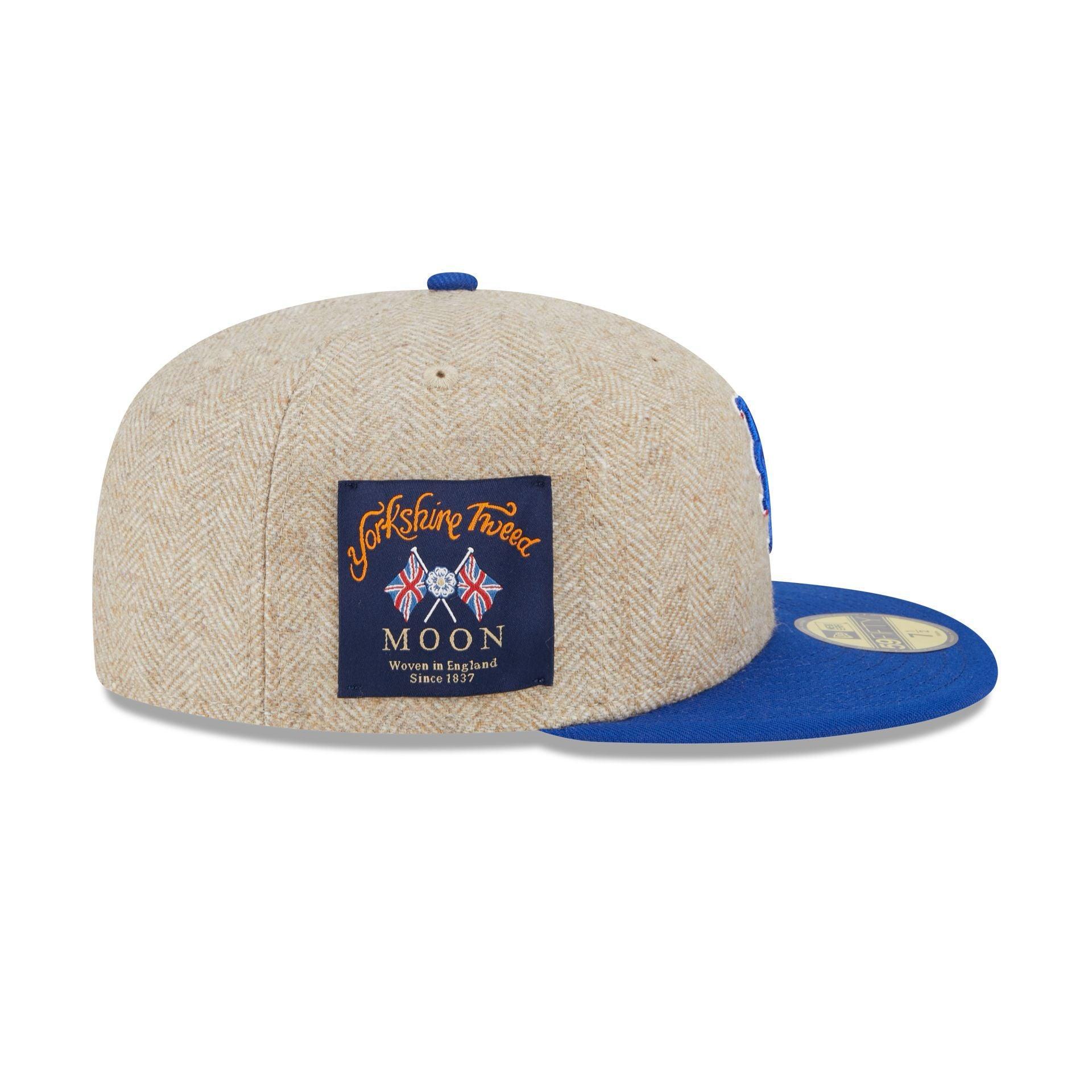 New York Mets Herringbone Moon 59FIFTY Fitted Hat Male Product Image