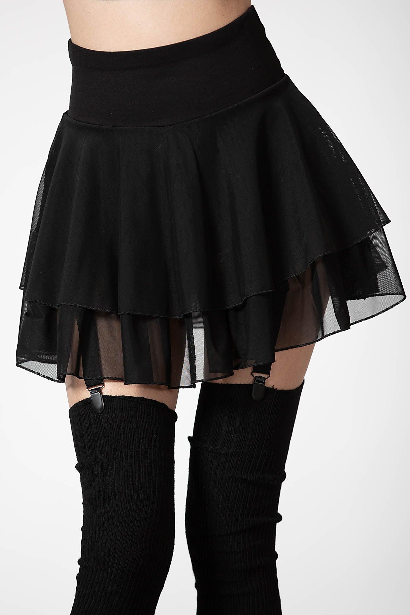 Yasumi Mesh Skirt Female Product Image