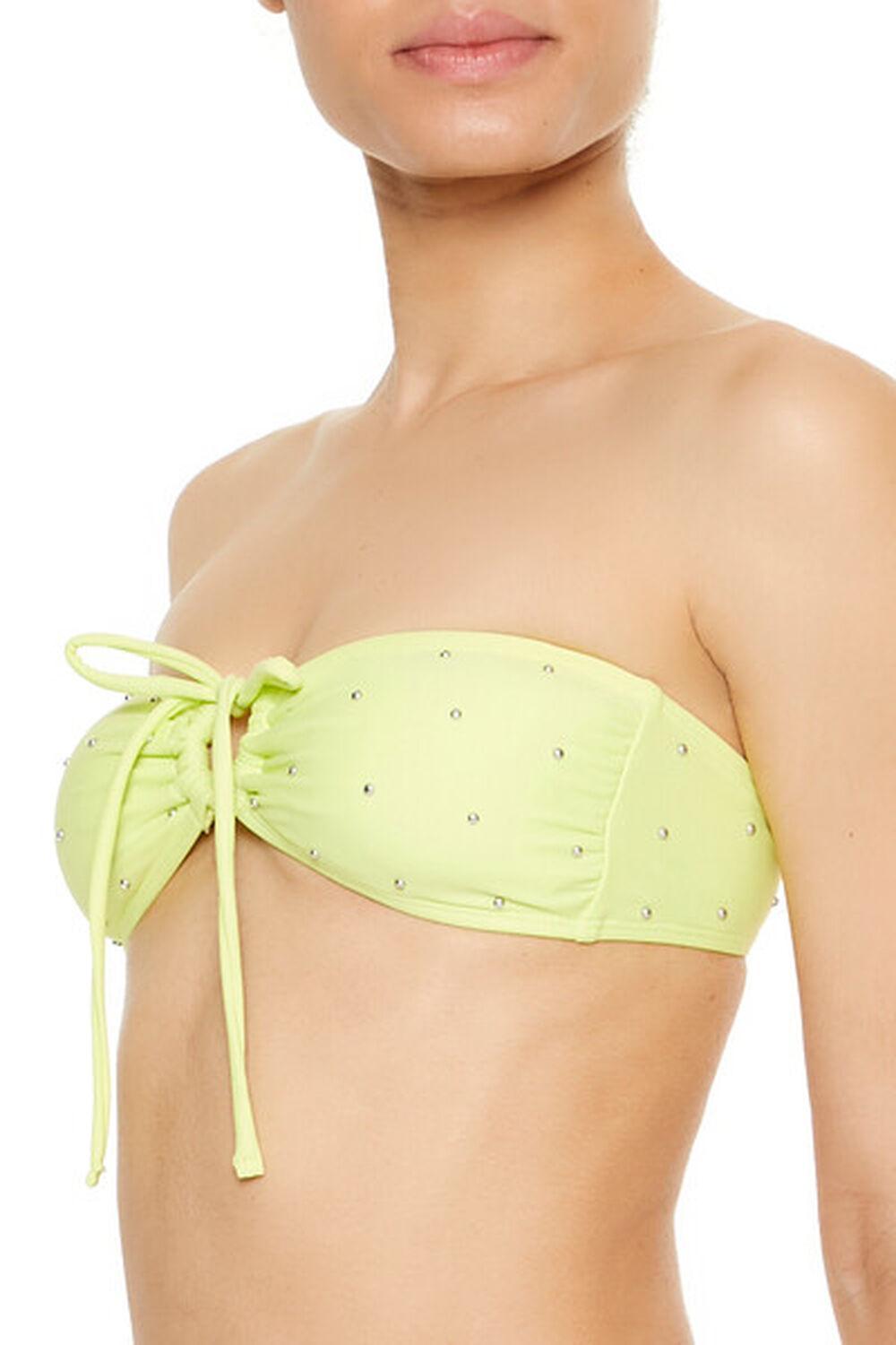 Studded Bandeau Bikini Top | Forever 21 Product Image