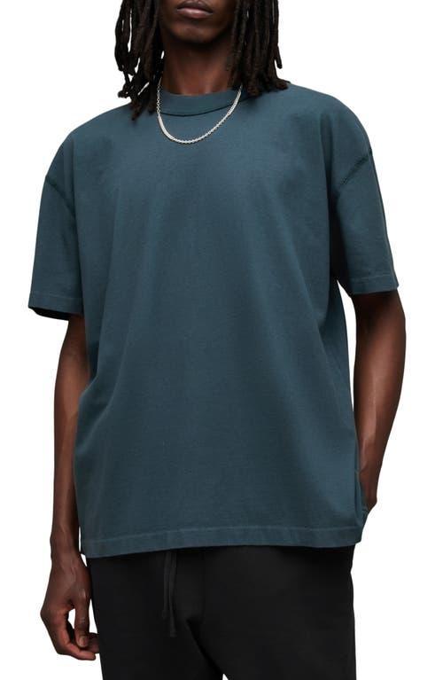 Allsaints Isac Oversized Fit Short Sleeve Crew Tee Product Image