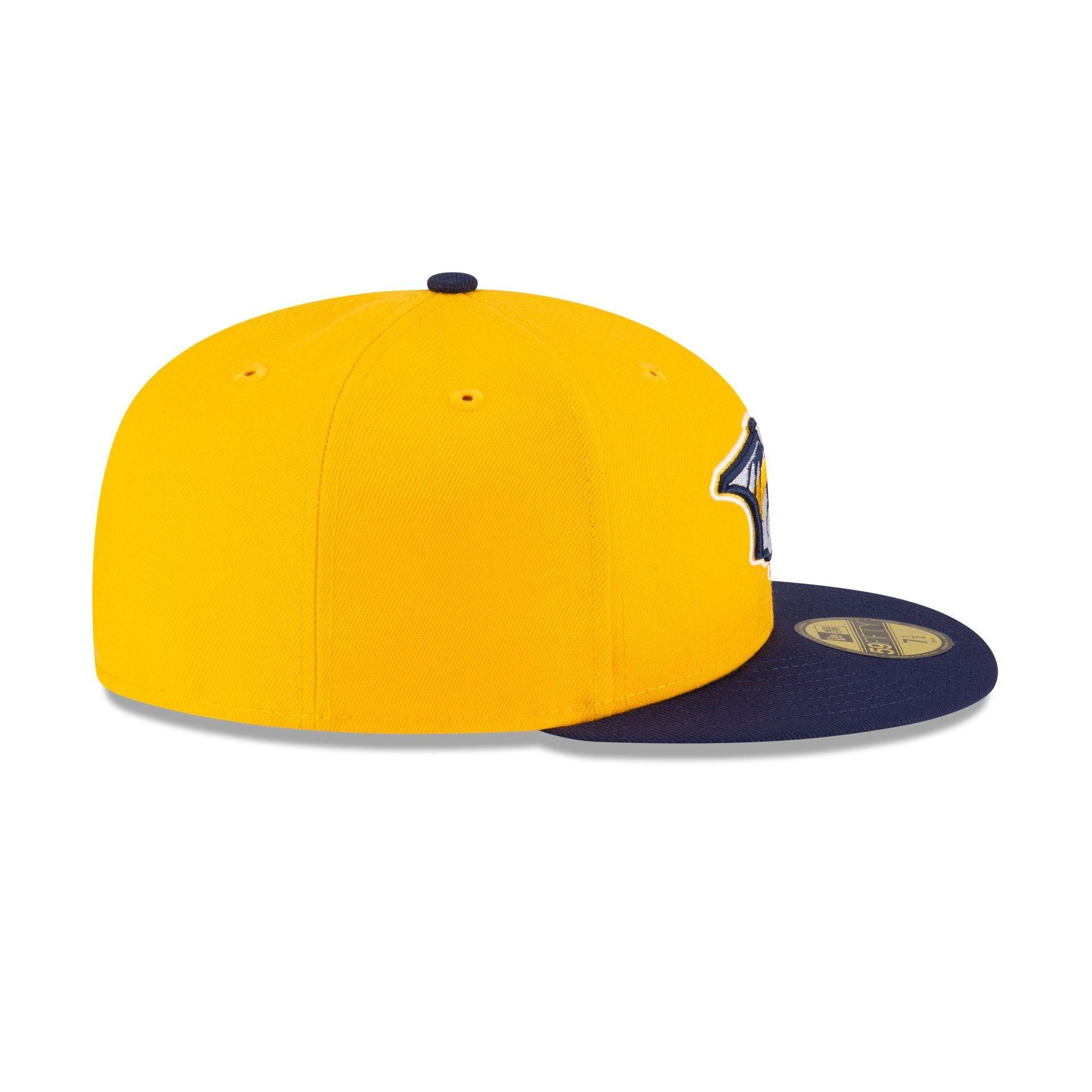 Nashville Predators Yellow 59FIFTY Fitted Hat Male Product Image