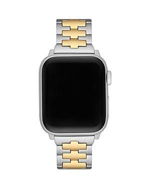 Tory Burch Apple Watch Reva Two Tone Stainless Steel Bracelet, 38mm/40mm Product Image