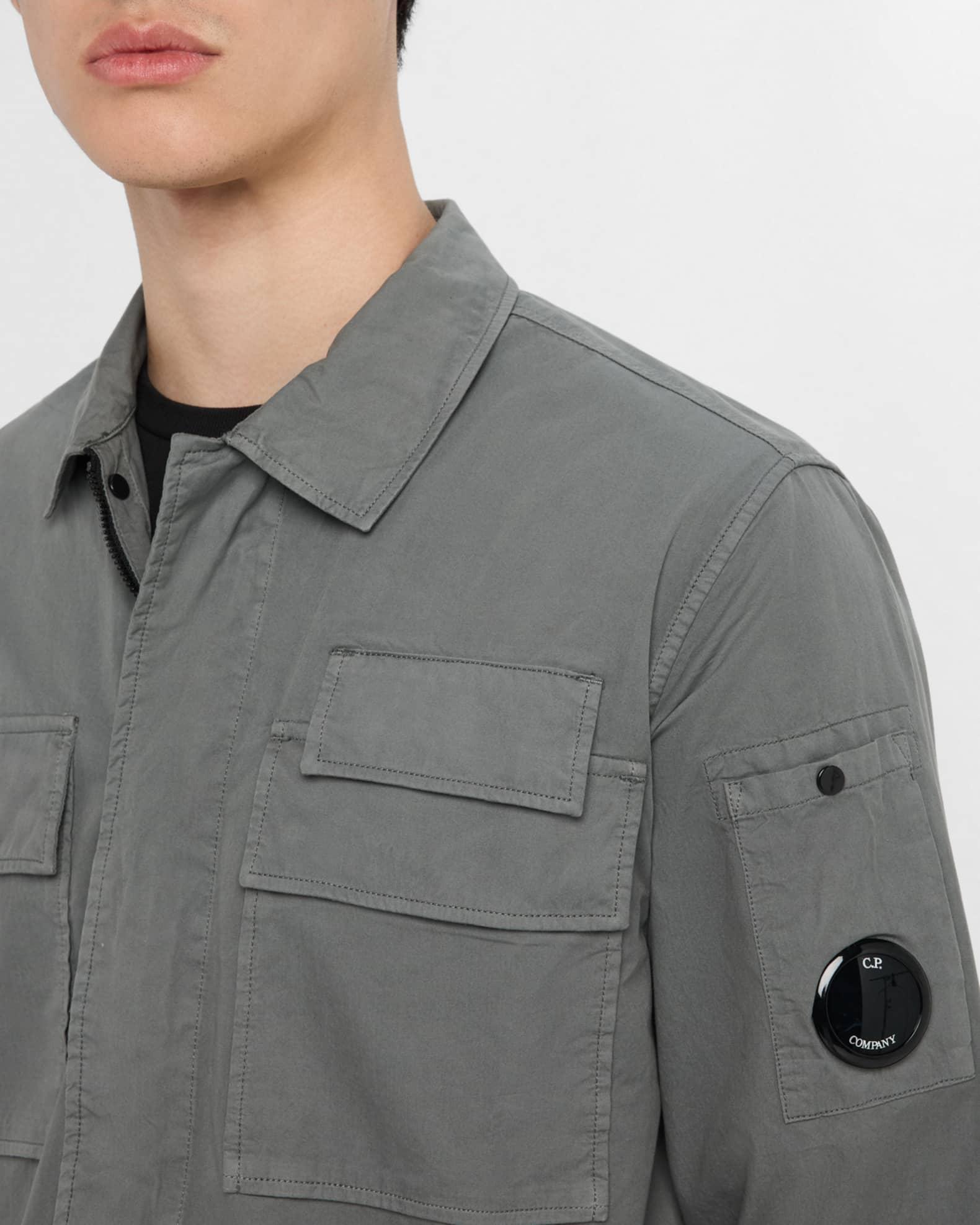 Men's Gabardine Lens Overshirt Product Image