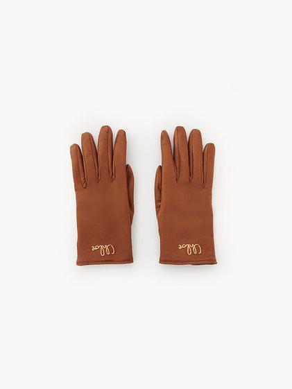 The Chloé Iconic gloves in leather Product Image