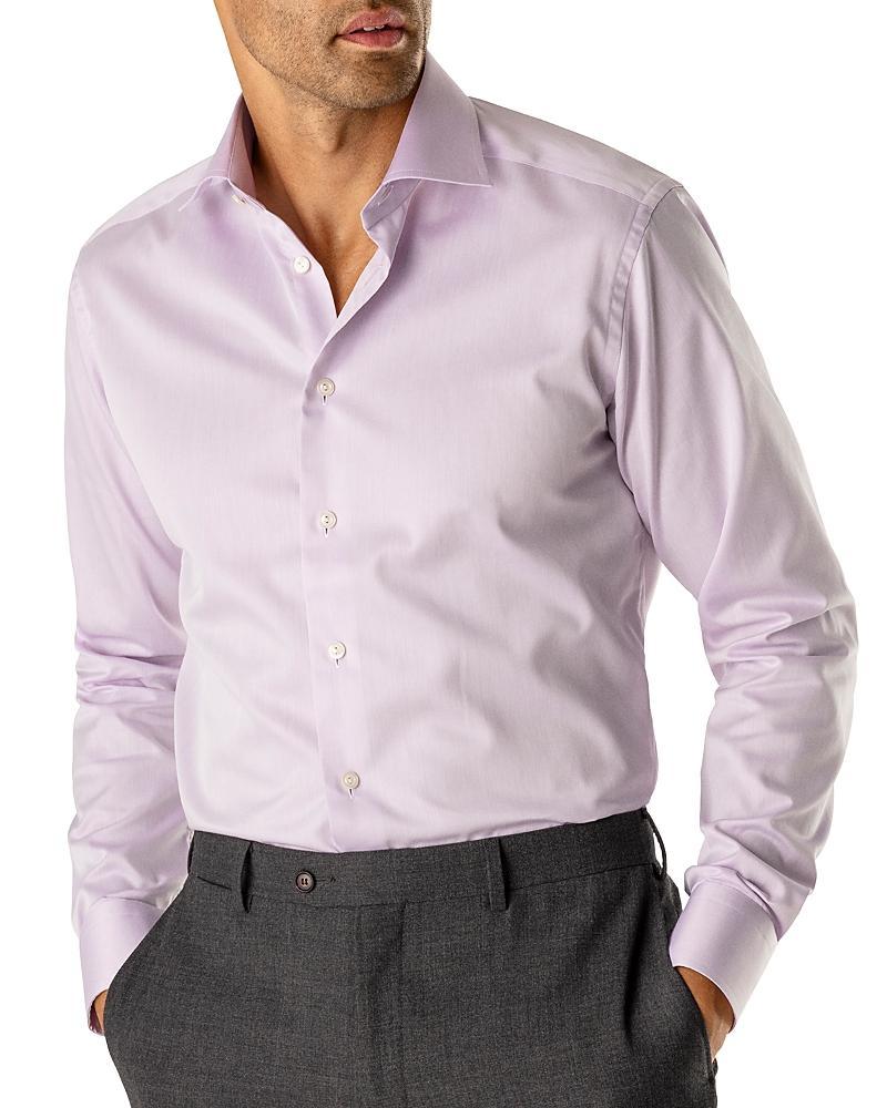 Slim-Fit Twill Dress Shirt Product Image