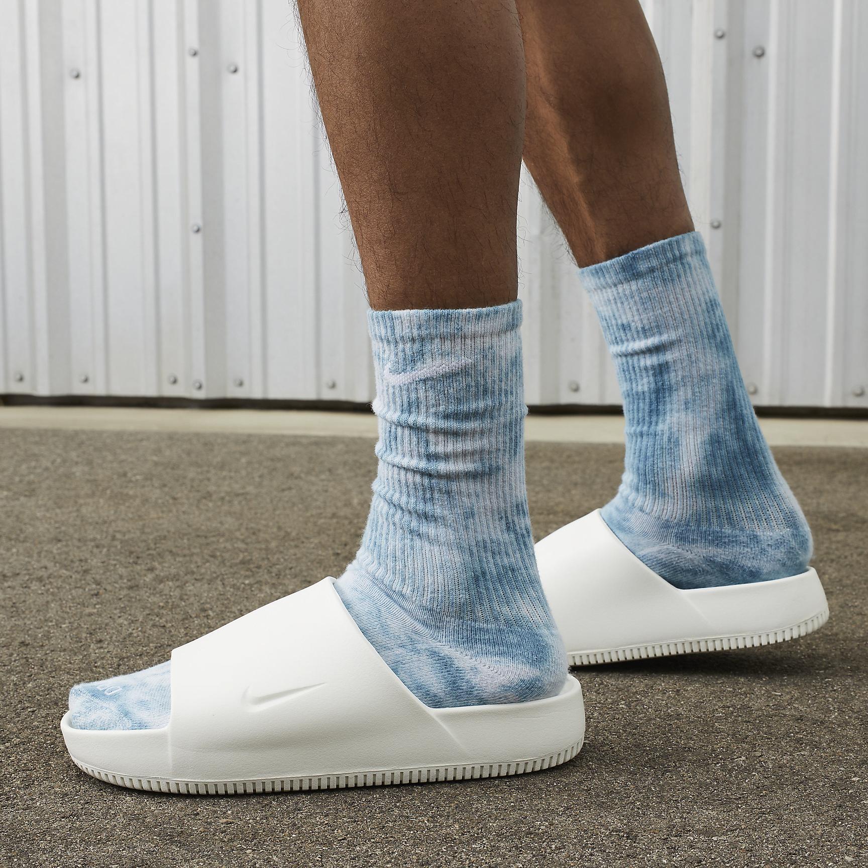 Nike Mens Nike Calm Slides - Mens Shoes Sail/Sail Product Image