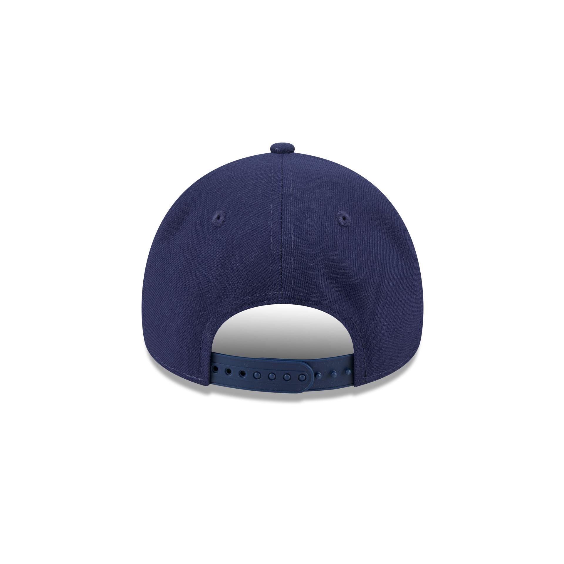Winnipeg Jets Navy Team 9FORTY A-Frame Snapback Hat Male Product Image
