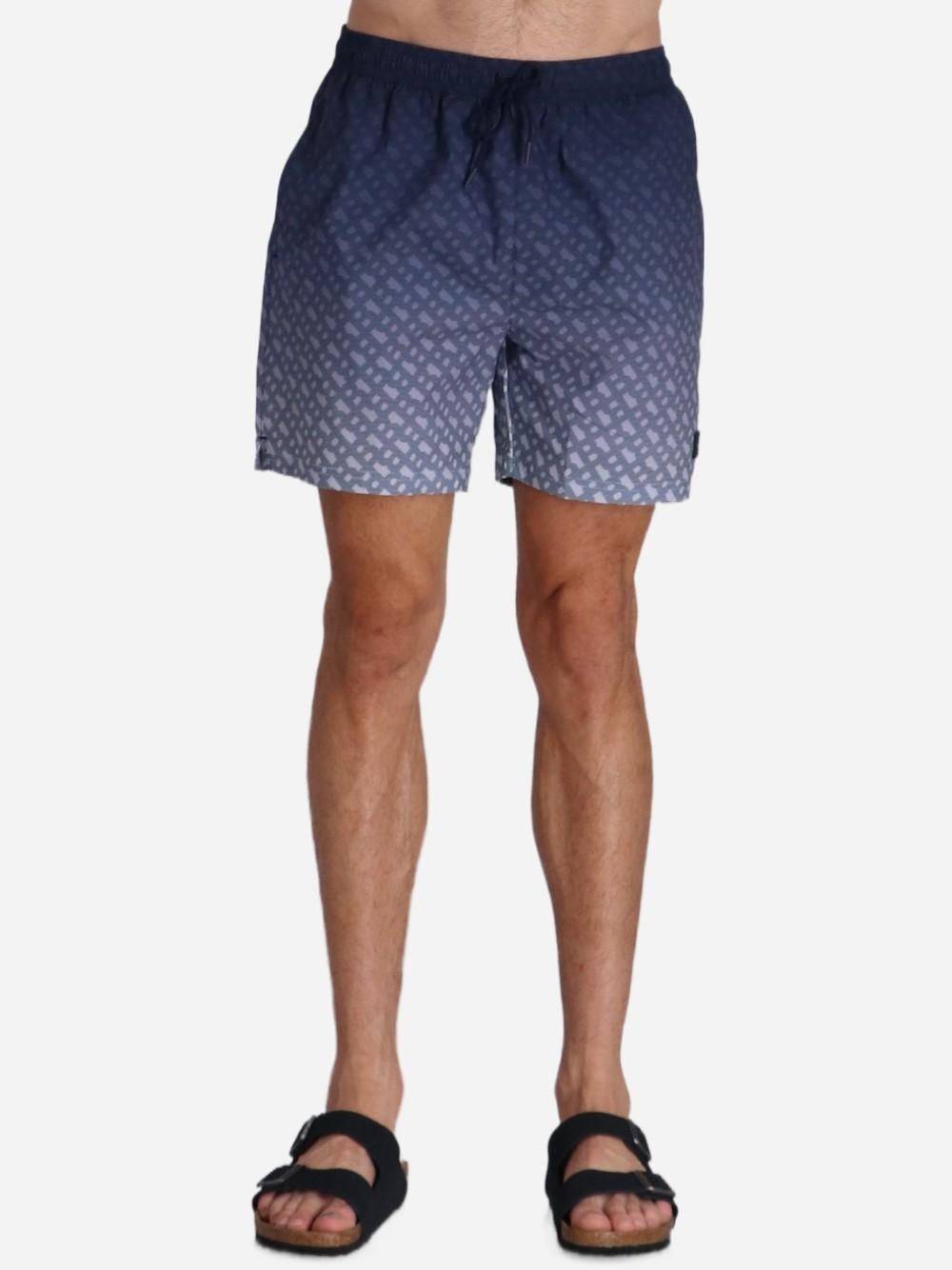 HUGO BOSS Drawline Swimming Trunks In Blue Product Image