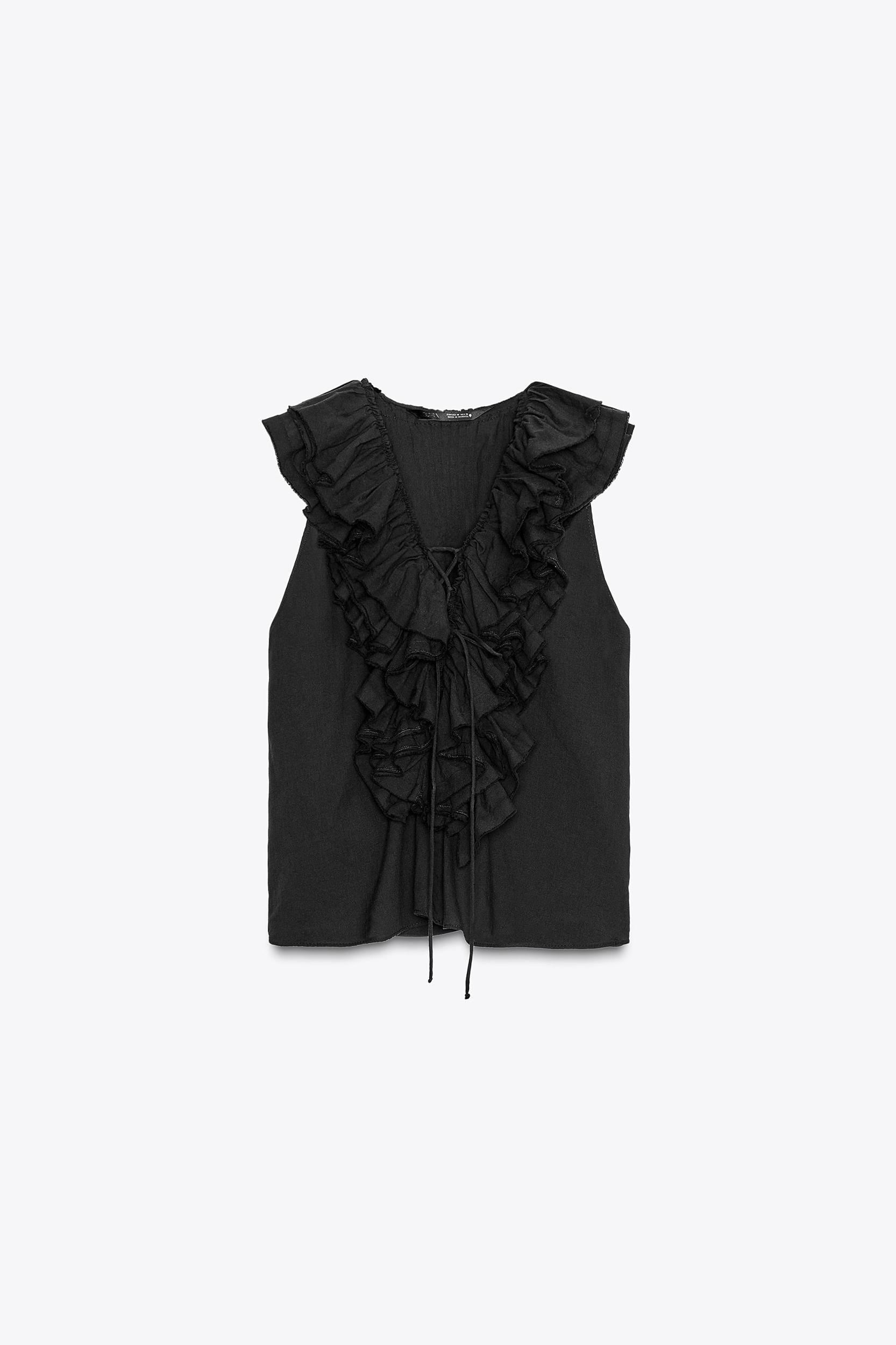 ZW COLLECTION RUFFLED TOP Product Image