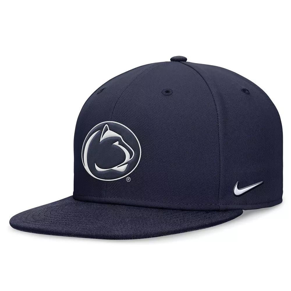 Men's Nike Navy Penn State Nittany Lions On-Field Pro Fitted Hat, Size: 7, Blue Product Image