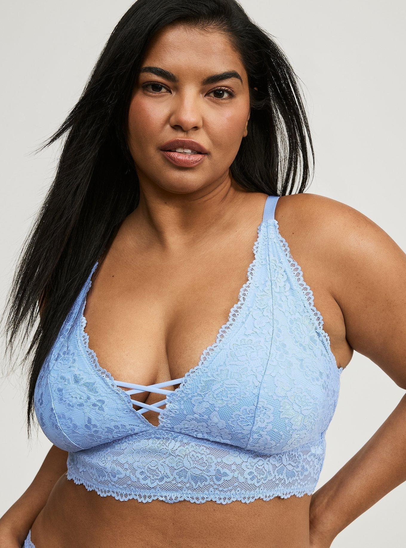 Lightly Lined Lace Bralette Product Image