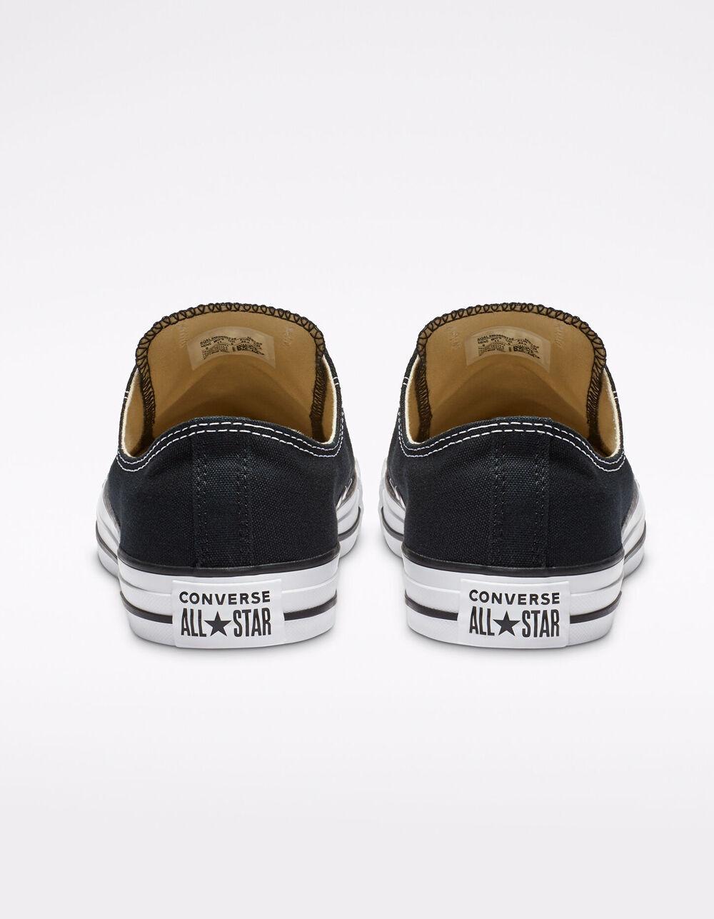 CONVERSE Chuck Taylor All Star Black Low Top Shoes Product Image