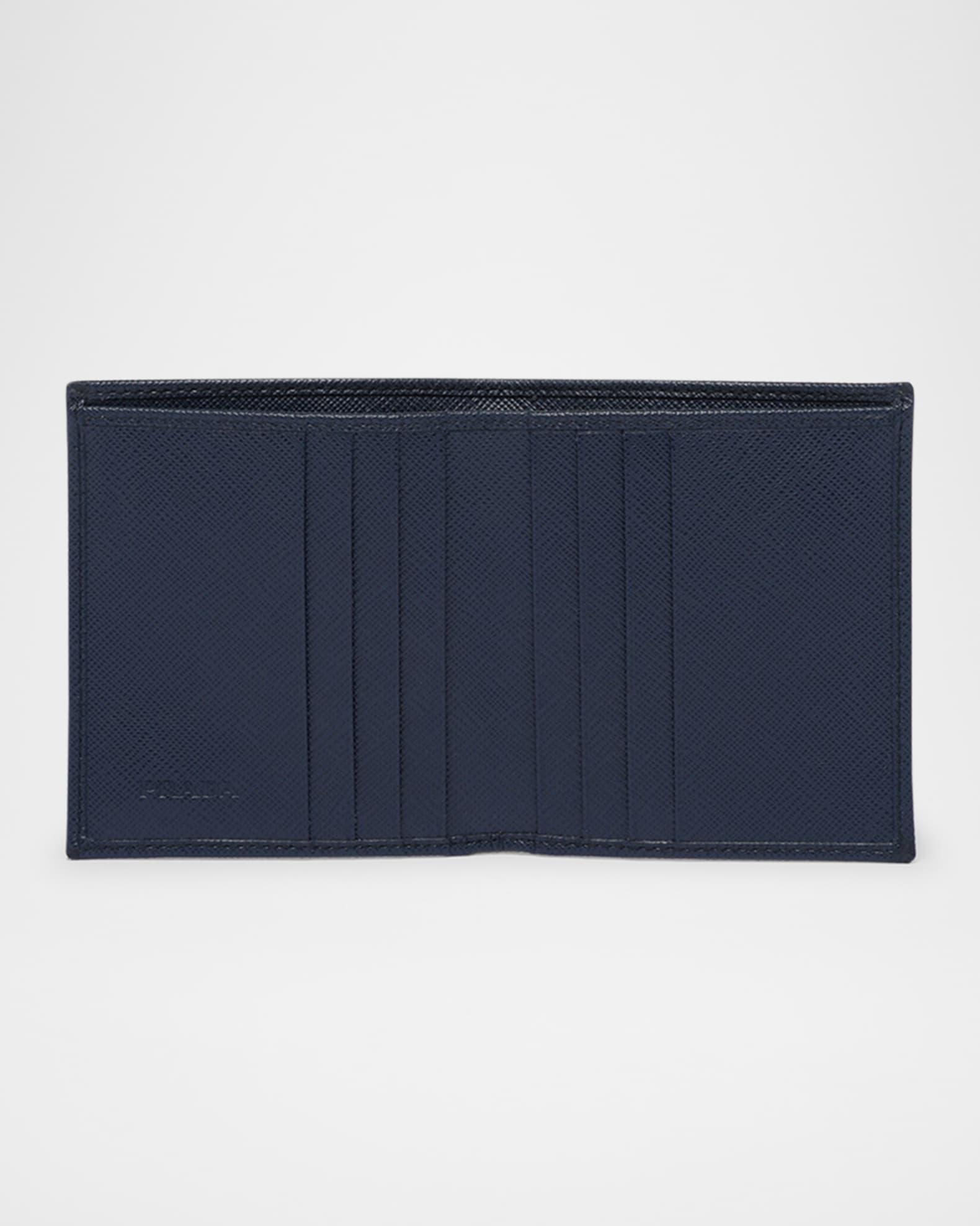 Men's Saffiano Triangolo Billfold Wallet Product Image