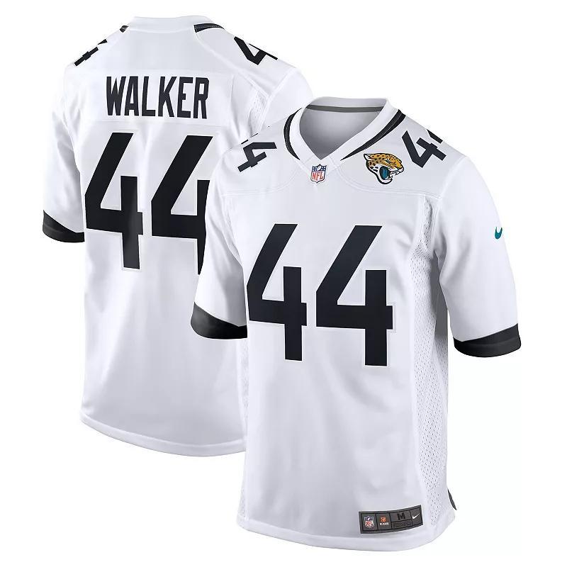 Men's Nike Travon Walker White Jacksonville Jaguars Player Game Jersey, Size: 2XL Product Image