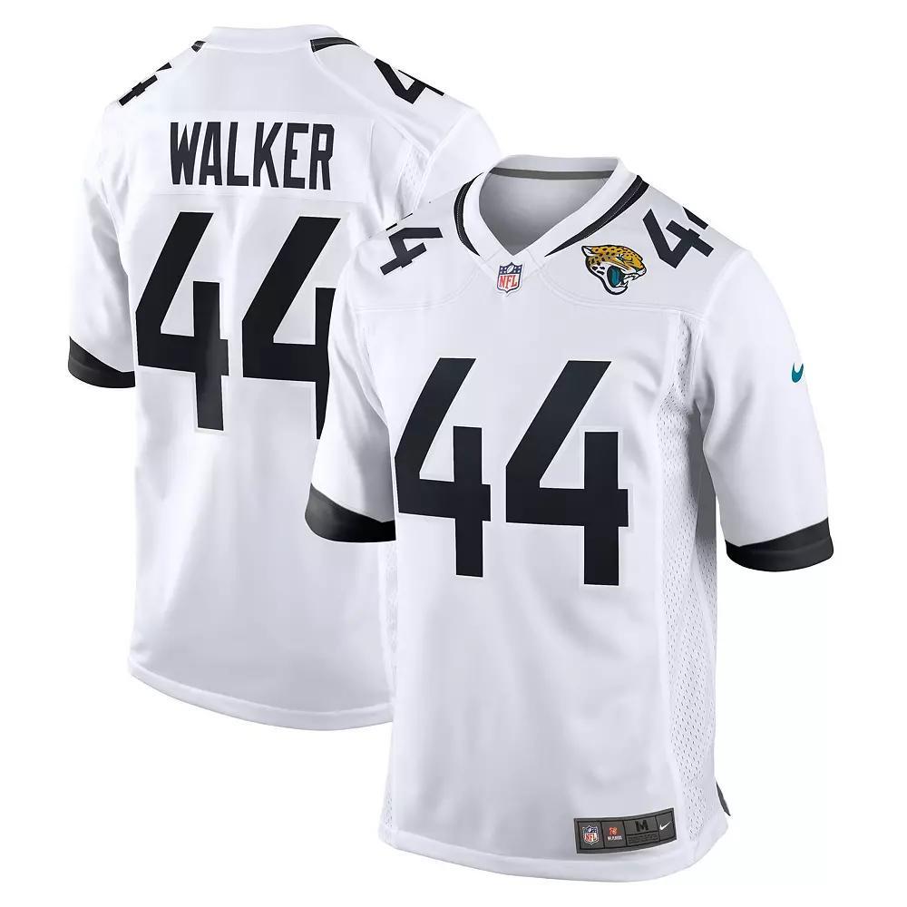 Men's Nike Travon Walker White Jacksonville Jaguars Player Game Jersey, Size: 2XL Product Image