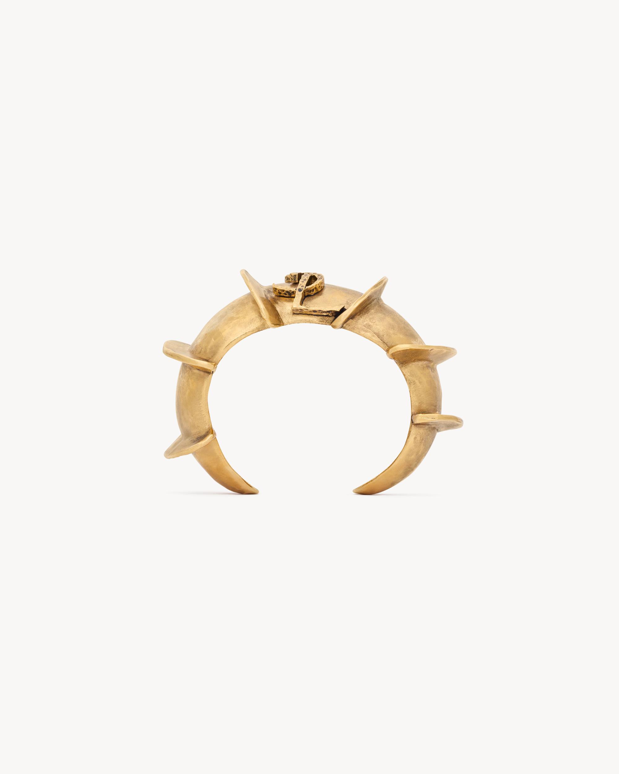 CASSANDRE caterpillar cuff in metal Product Image