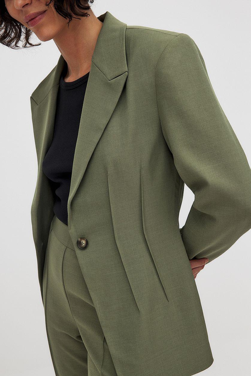 Fitted Blazer Black Product Image