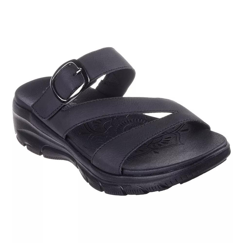 Skechers Easy Going Slide On By Women's Slide Sandals, Size: 7, Black Product Image