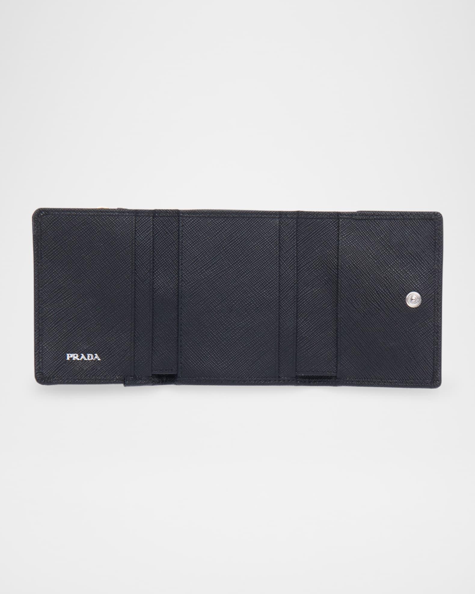 Small Saffiano Leather Trifold Wallet Product Image