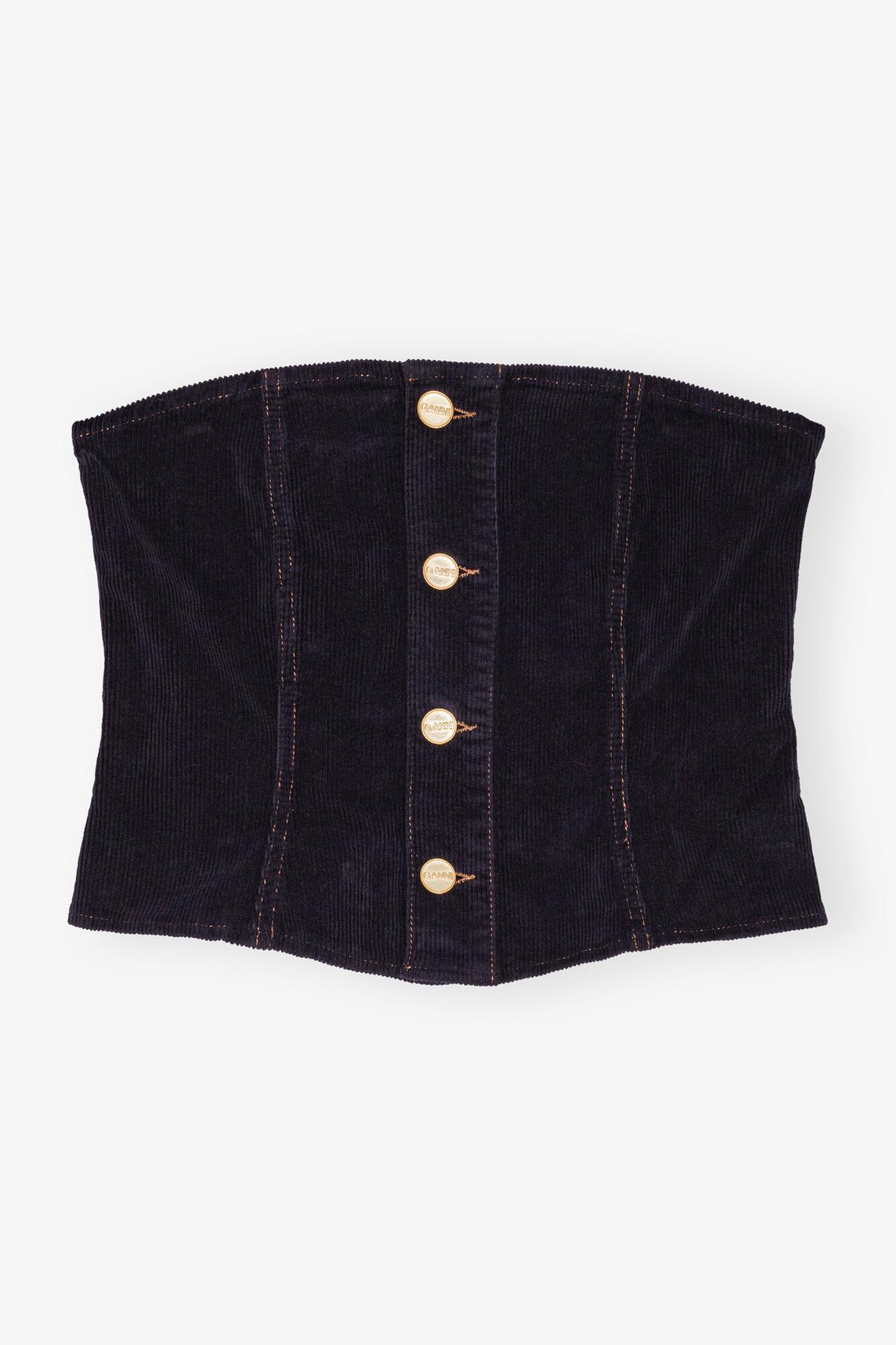 Blue Washed Corduroy Top Product Image