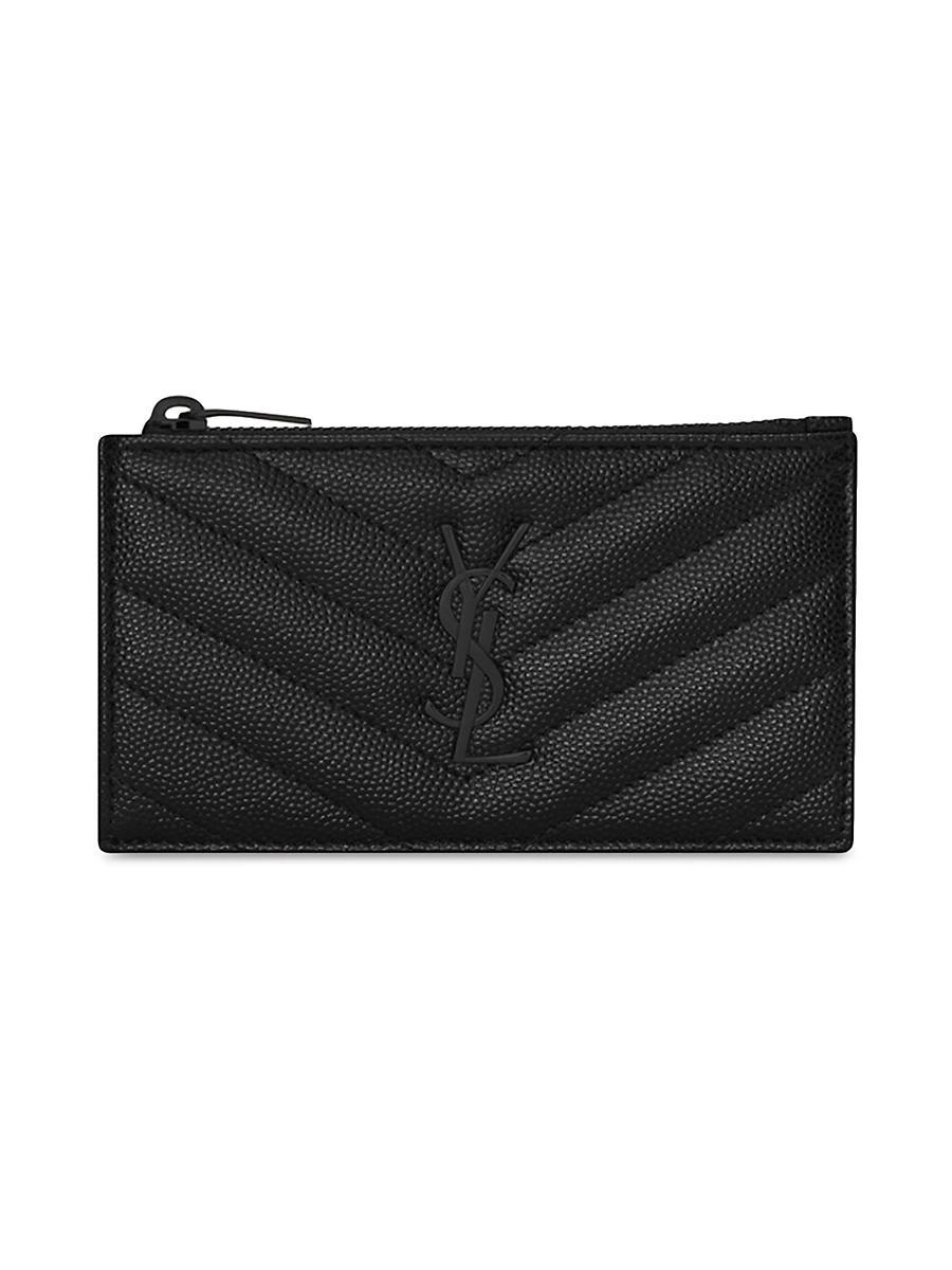 Womens Cassandre Matelass Fragments Zipped Card Case Product Image