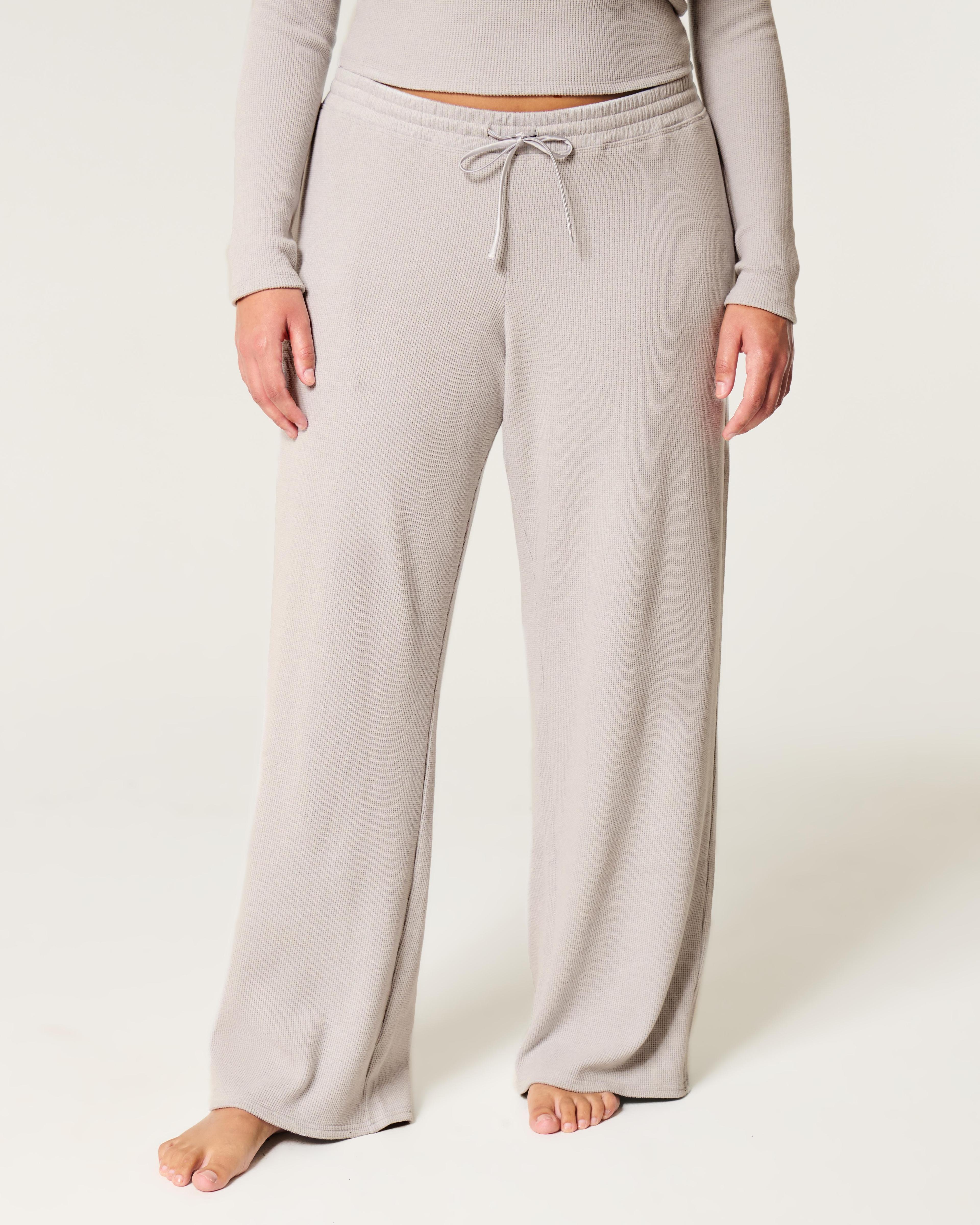 Gilly Hicks Waffle Straight Pants Product Image