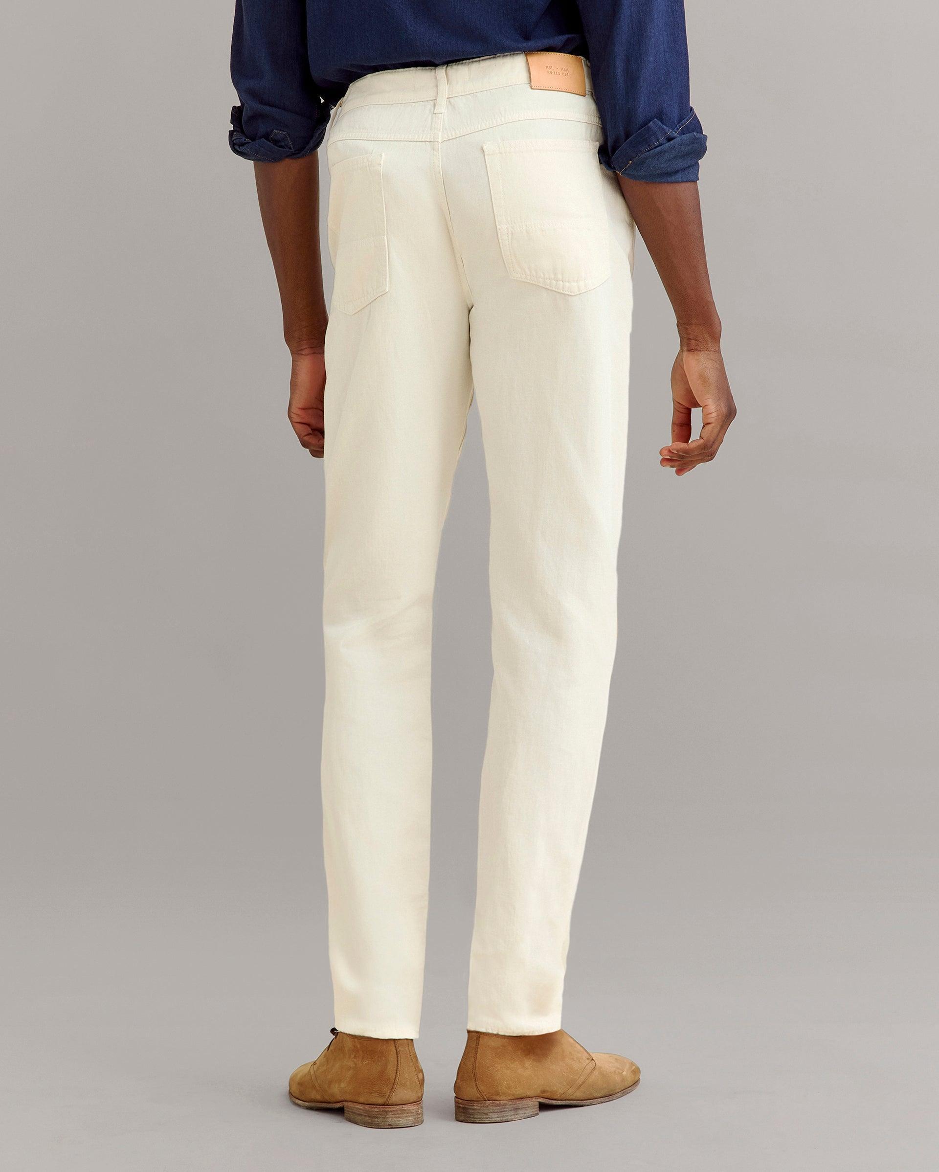 Cotton Linen 5 Pocket Pant -  Product Image