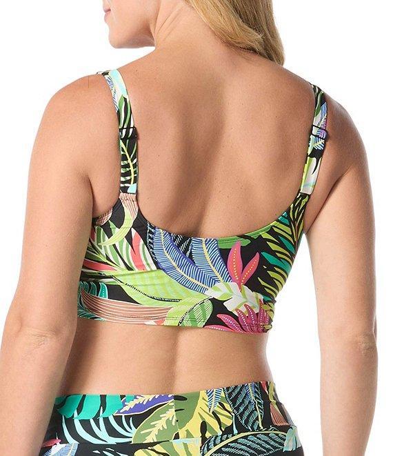 Coco Reef Cosmic Jungle Serene V-Waist Crossover Hipster Swim Bottom Product Image