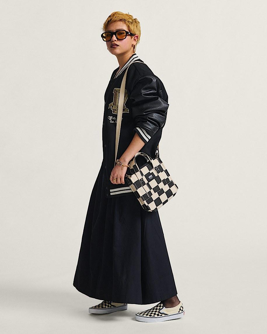 Vans | Classic Checkerboard Slip-On Black/White Shoe Product Image