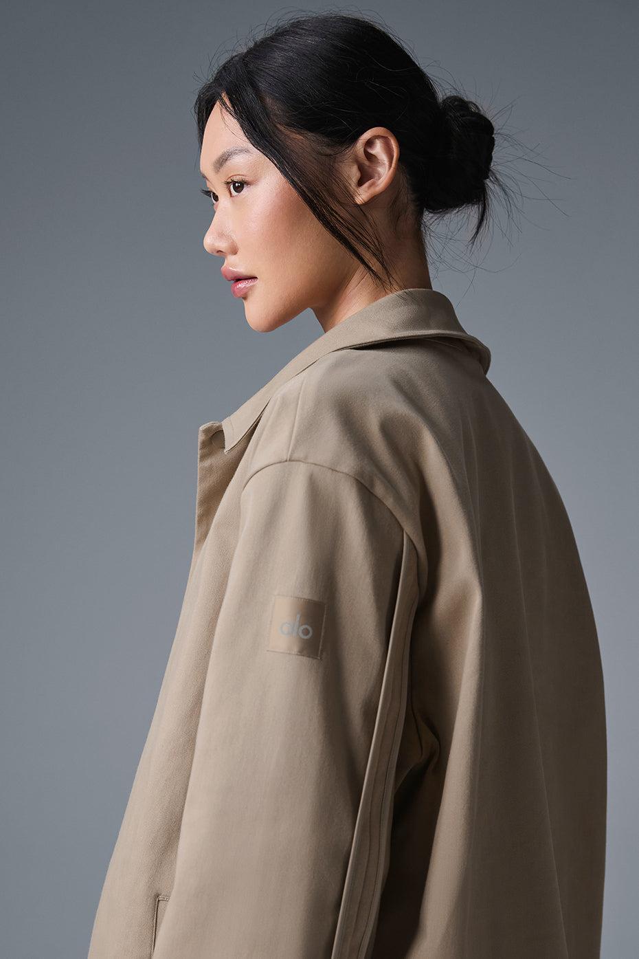 Edition Sueded Jacket - Gravel Female Product Image