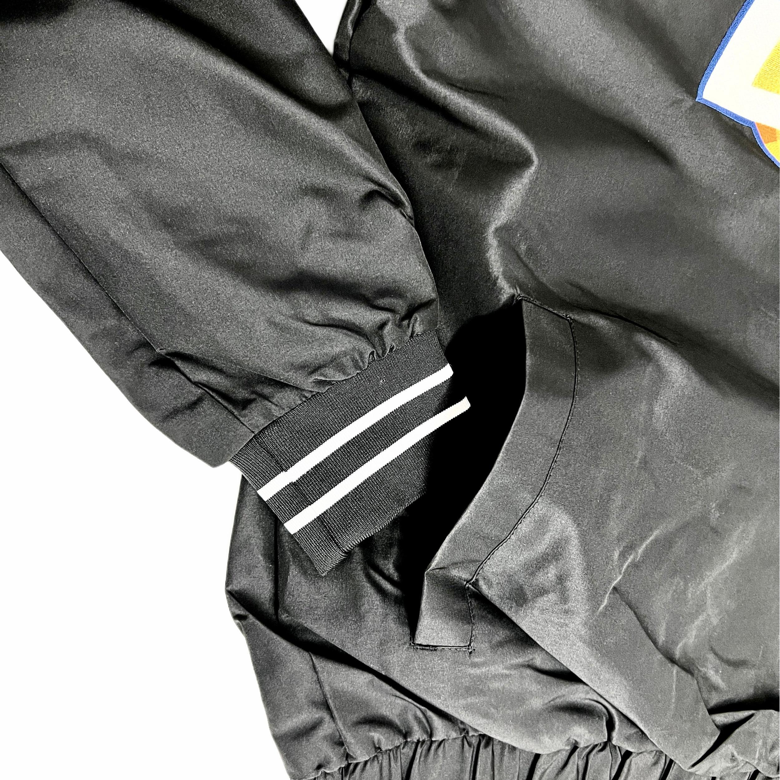 Los Angeles Rams Windbreaker with Pocket - Black Male Product Image