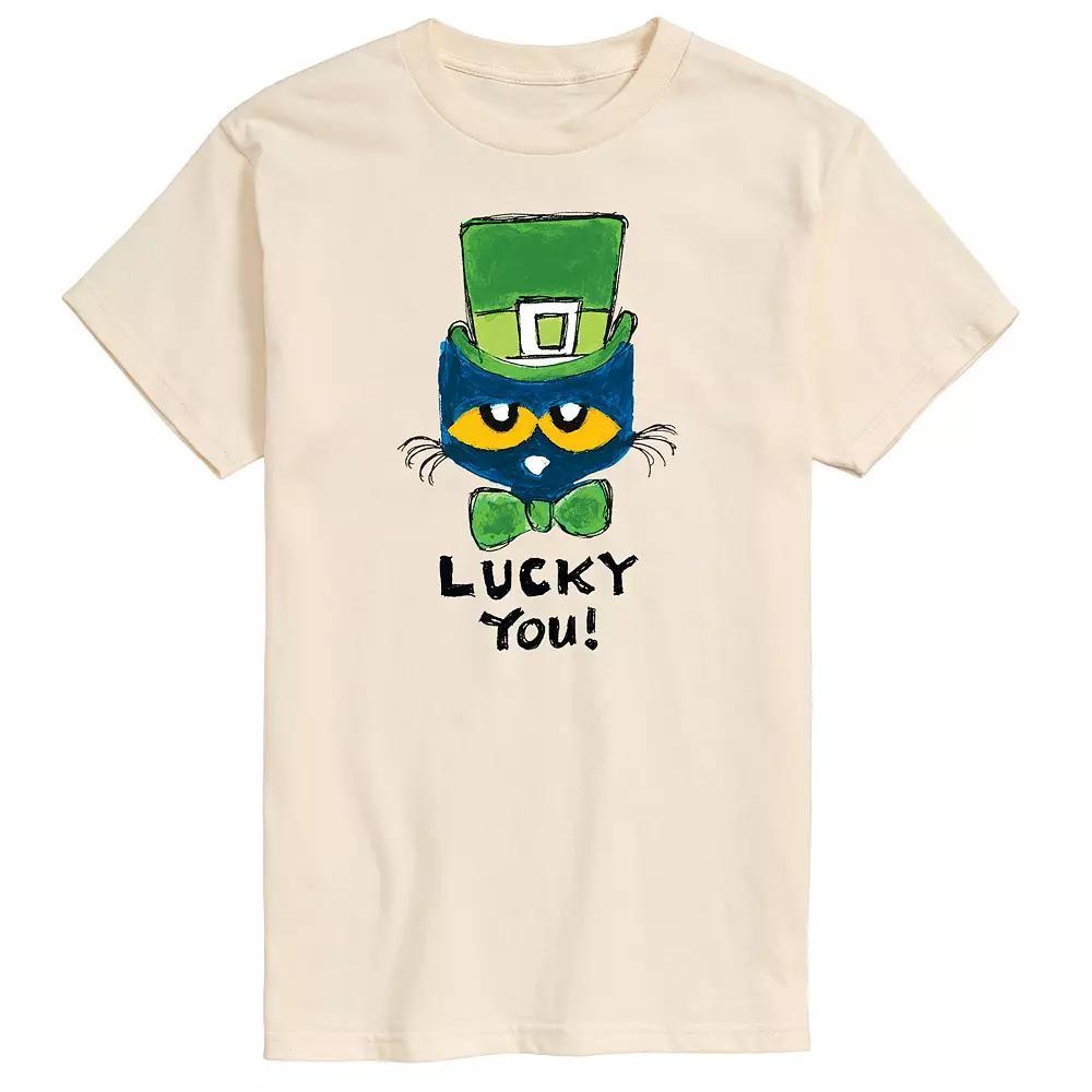 Men's Pete Cat Lucky You Tee,  Product Image