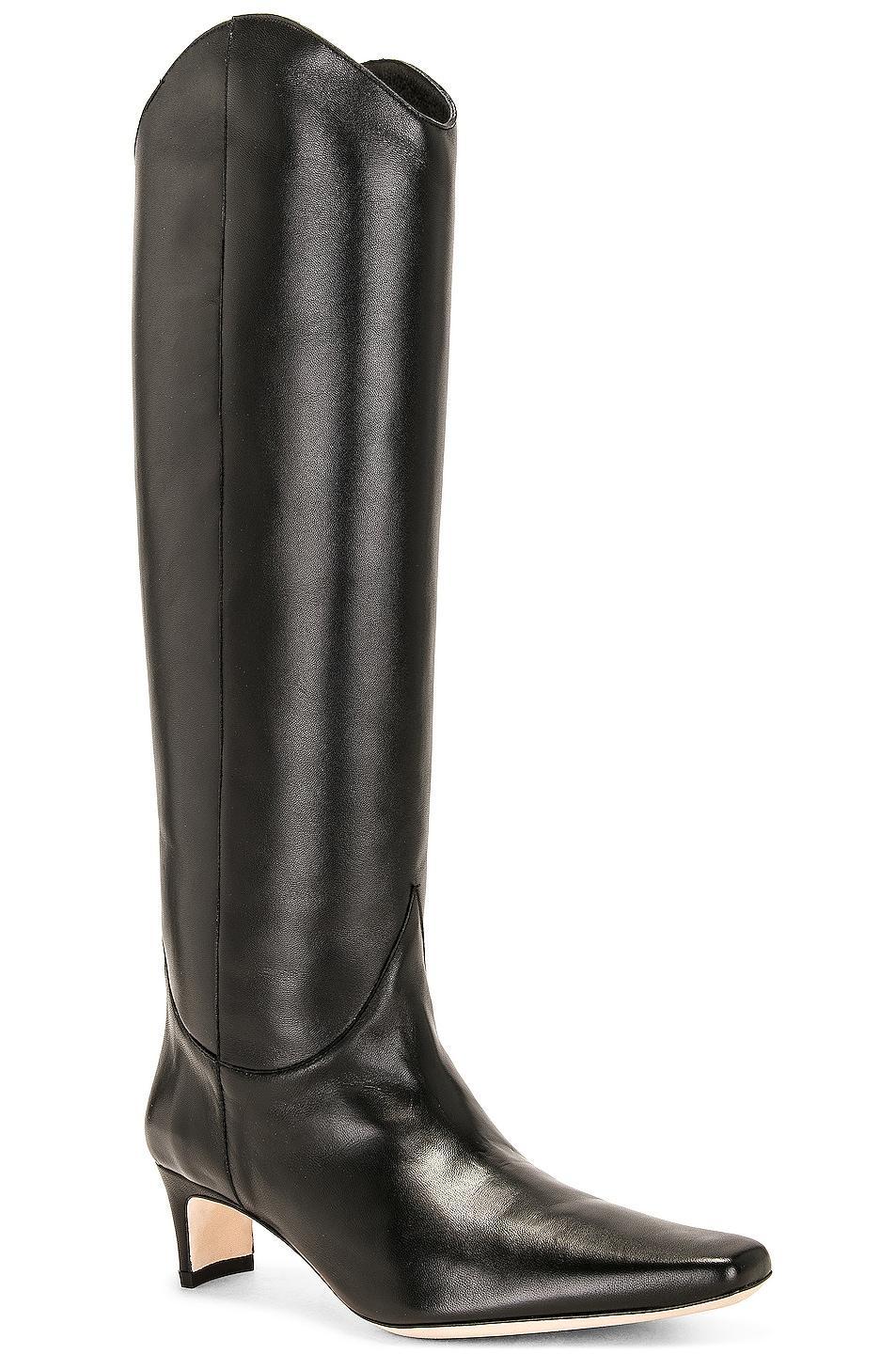 Womens Western Wally 50MM Leather Knee-High Boots Product Image