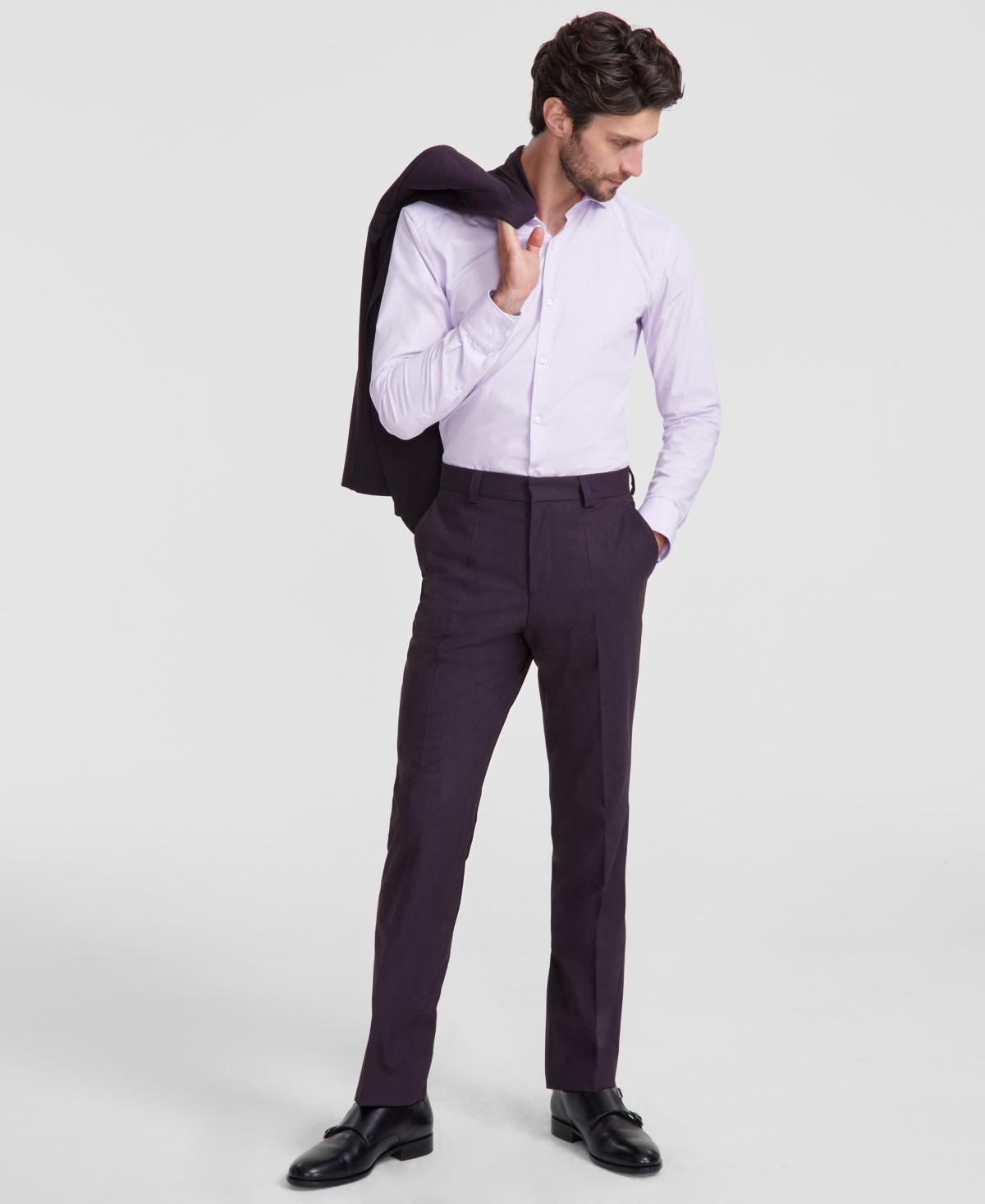 Hugo by Hugo Boss Mens Modern-Fit Solid Suit Separate Pants Product Image