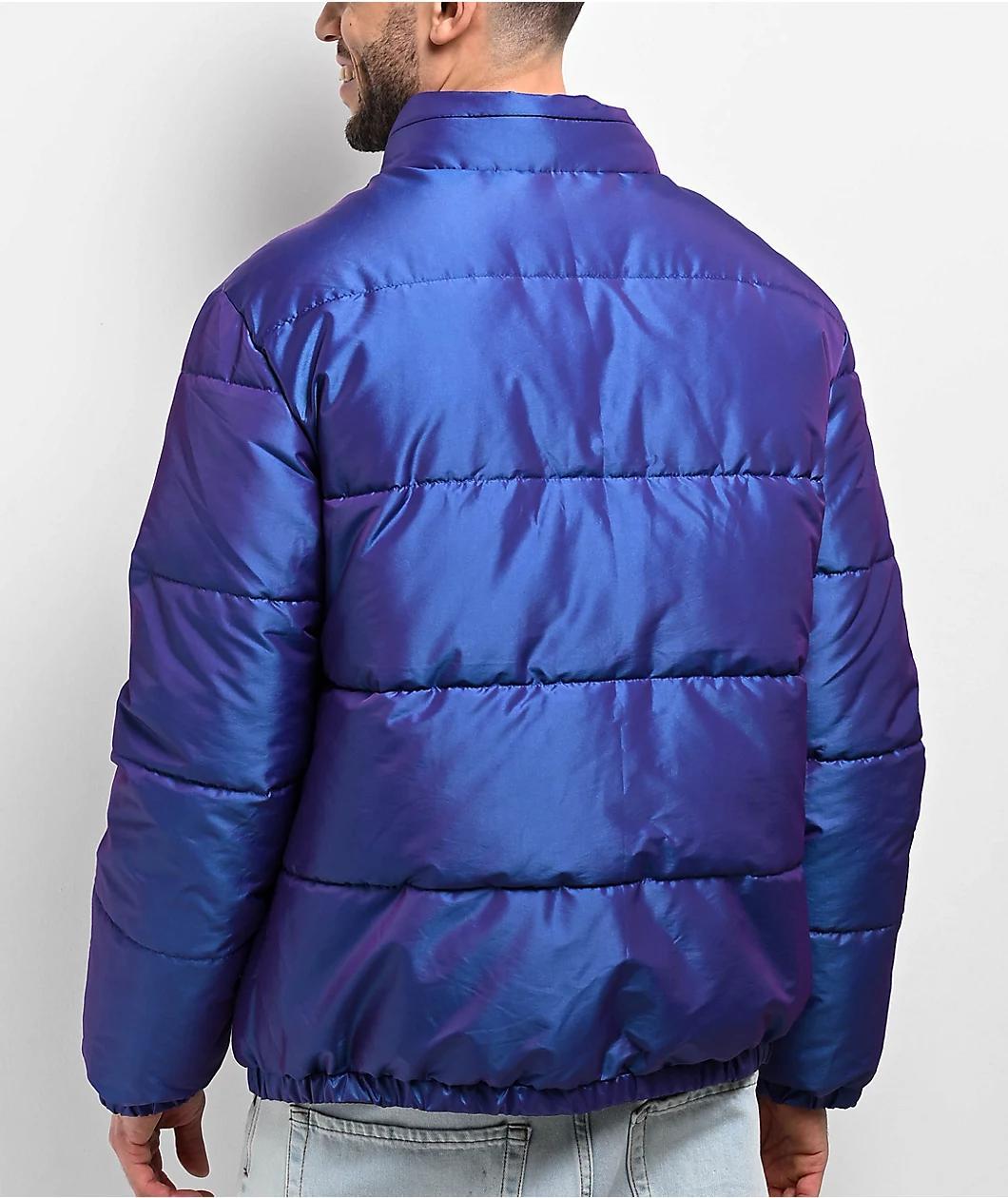 Vitriol Verso Purple Reversible Puffer Jacket Product Image