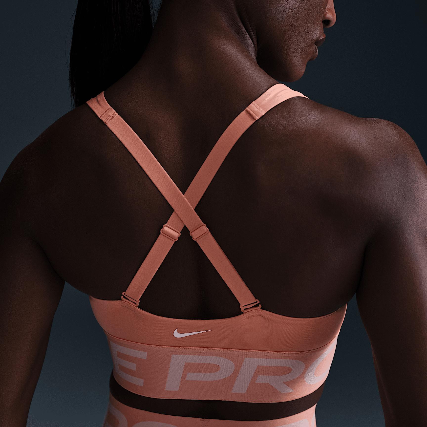 Womens Nike Pro Indy Plunge Medium-Support Padded Sports Bra | HF7324-844 Product Image