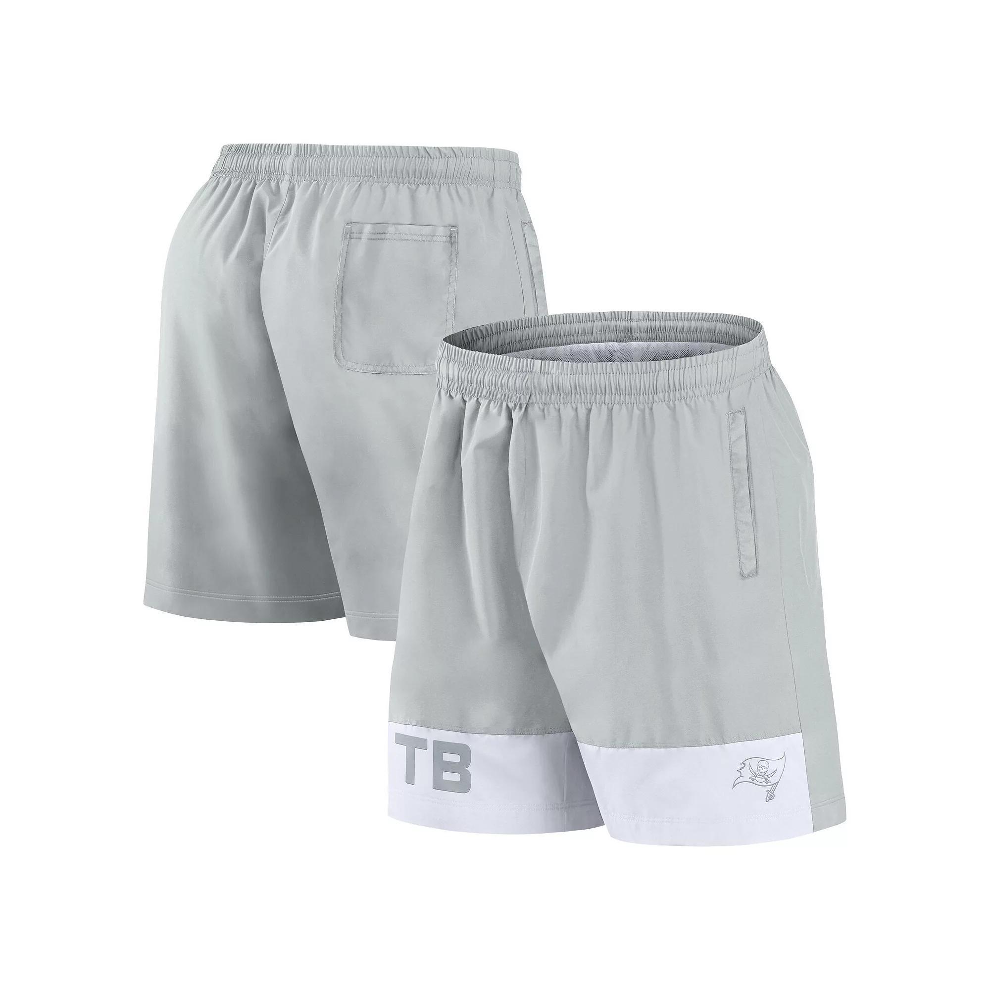Men's Fanatics Gray Tampa Bay Buccaneers Elements Shorts,  Product Image