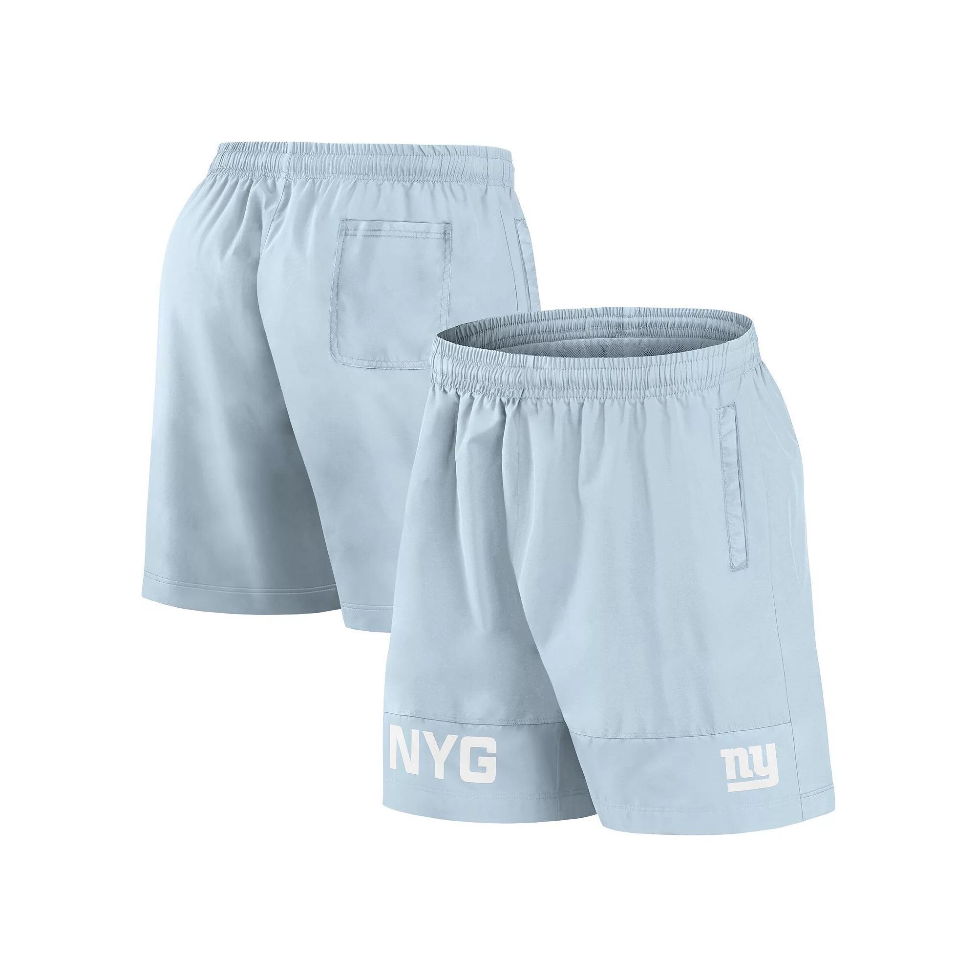 Men's Fanatics Light Blue Los Angeles Dodgers Elements Swim Shorts,  Product Image