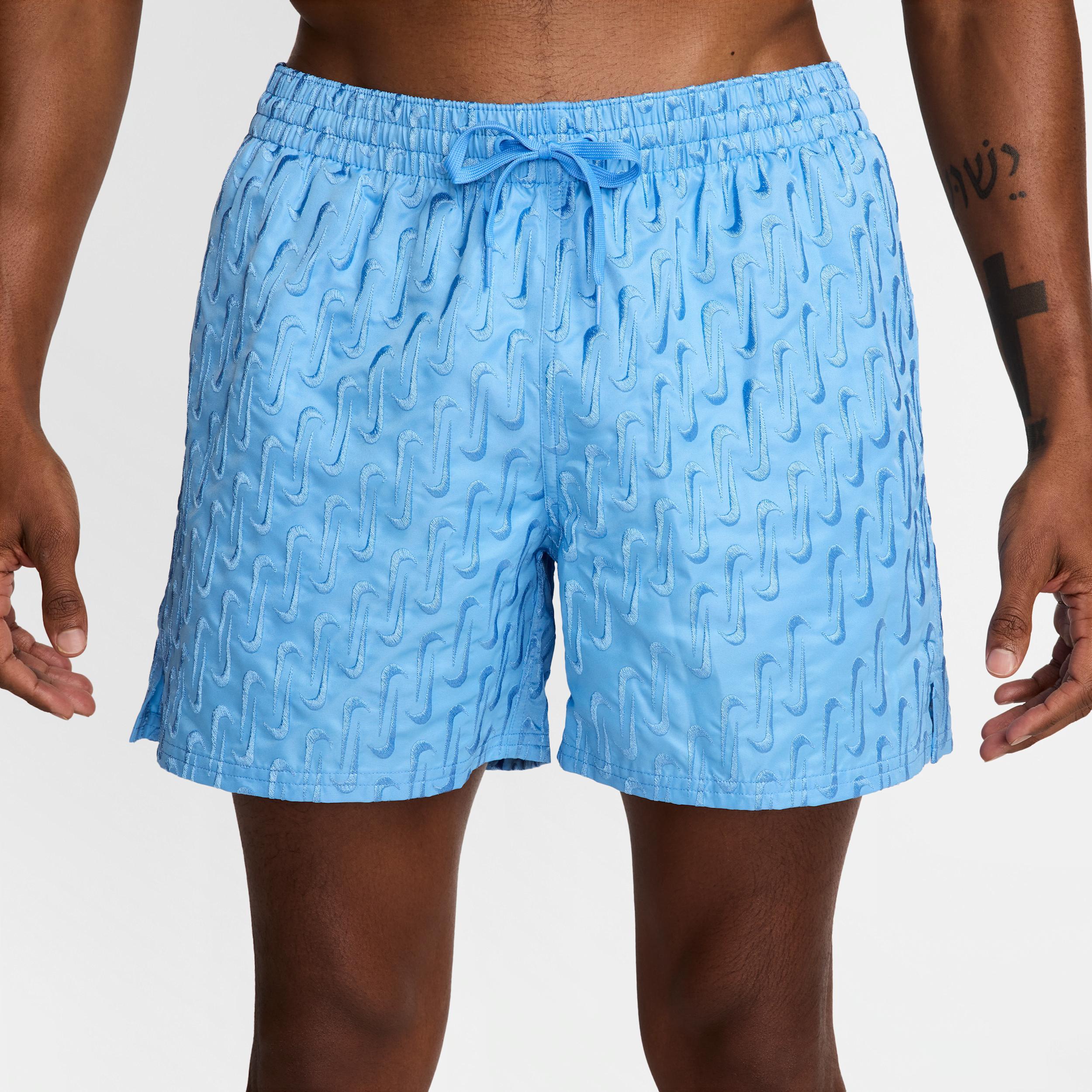 Nike Mens Swim Breaker Swoosh logo Link 5 Fully Lined Volley Shorts Product Image