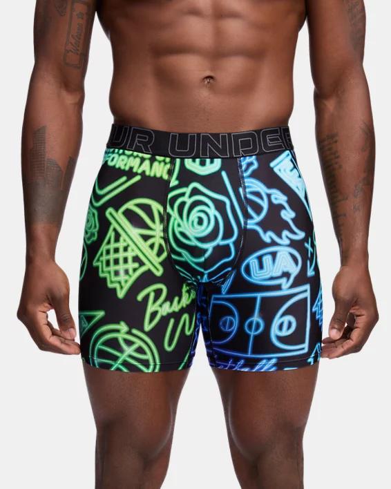 Mens UA Performance Tech Mesh Graphic 6 Boxerjock Product Image