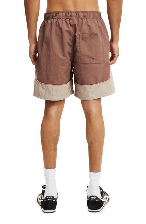 Cotton On Men's All Purpose Short in Burgandy  Gravel Panel at Nordstrom, Size X-Small Product Image